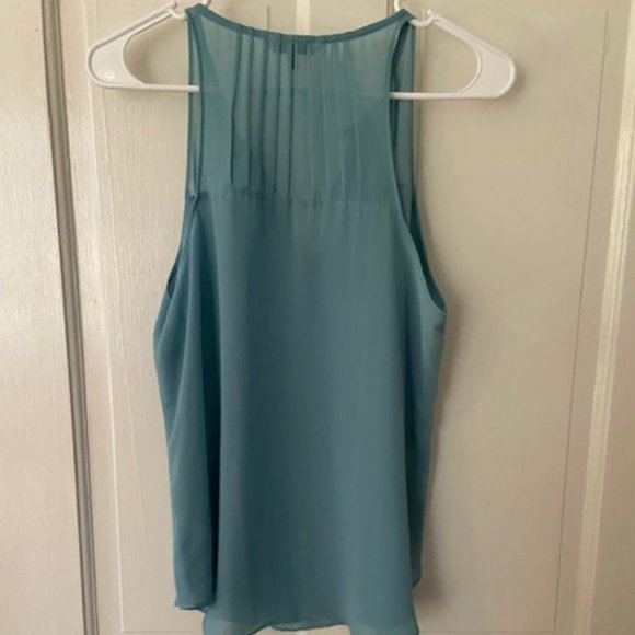 Naked Zebra (M) Sleeveless Blue Top - Picture 2 of 2